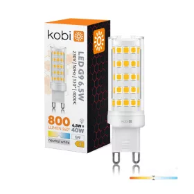 LED bulb G9 6,5W 4000K Kobi