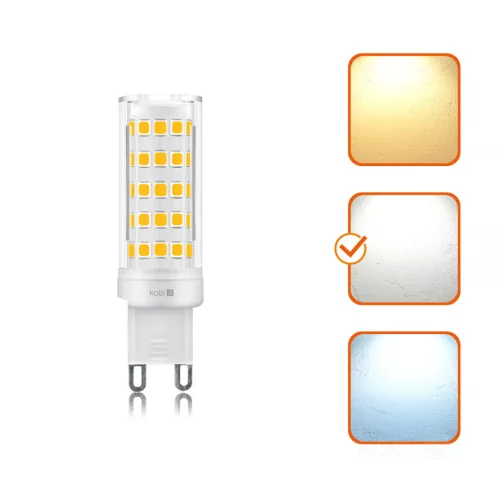 LED bulb G9 6,5W 4000K Kobi