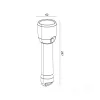 Flashlight LED X-MPR 8 3000K+ 6000K LED2B