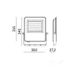 Floodlight LED ULSAN 200W 4000K IP65 Kobi Pro