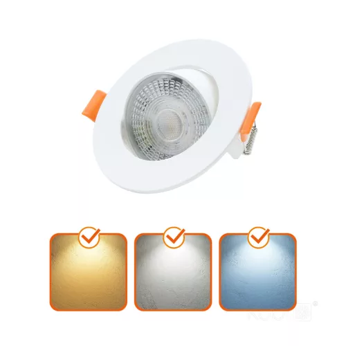 Downlight LED BRINO 3/5/7W 3CCT white Kobi