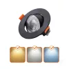 Downlight LED BRINO 3/5/7W 3CCT black Kobi