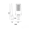 Street light LED ULTIMATE STREET 50W 4000K IP66 Kobi Pro