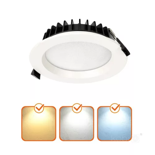 Downlight LED NEXEYE 15W 3CCT IP44 Kobi Pro