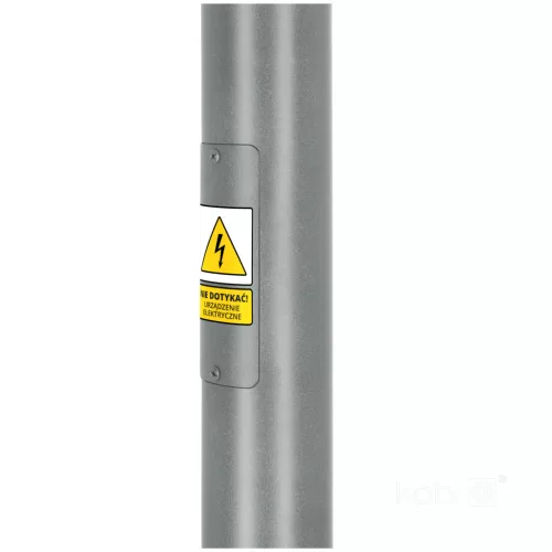 Słup BASE SV 3m Fi 60 mm szary Kobi
