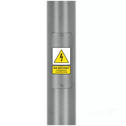 Słup BASE SV 3m Fi 60 mm szary Kobi