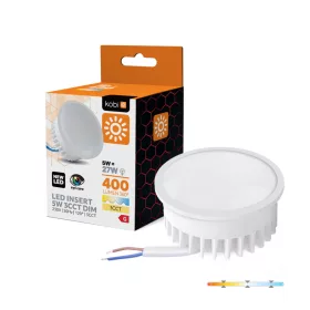 LED bulb INSERT 5W 3CCT DIM Kobi