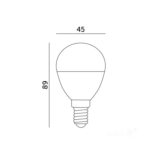 E14 LED-fényforrás, 8.5 W, Hideg fehér