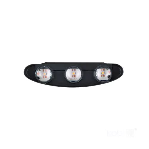 Garden wall lamp LED LUMEPRA 6W 4000K IP65 black Kobi