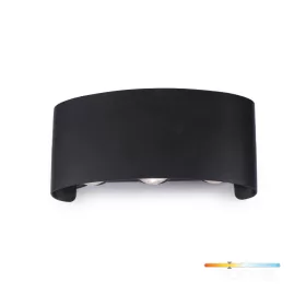 Garden wall lamp LED LUMEPRA 6W 3000K IP65 black Kobi
