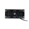 Garden wall lamp LED LUMEPRA 6W 3000K IP65 black Kobi