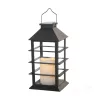 Solar garden lamp LED CANDELIO P 2700K IP44 black LED2B
