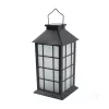 Solar garden lamp LED CANDELIO MILKY 1600K IP44 black LED2B