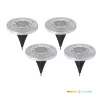 Solar garden lamp LED CLAVO G2 4000K IP44 4-pak LED2B