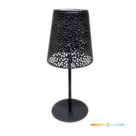 Solar garden lamp LED LUVETRA 4000K IP44 black LED2B