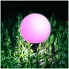 Solar bollard lamp LED SPHERE G2 20cm RGB IP44 LED2B