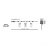 Solar garland LED STARLIGHT NEO 20m 20x0,042W E27 LED2B