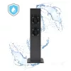 Garden bollard ZENVIO 4gn/Zu IP44 black LED2B