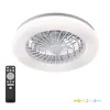Ceiling LED lamp with fan VENTELUX 24W+15W 3CCT white Kobi Windstar
