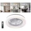 Ceiling LED lamp with fan VENTELUX 24W+15W 3CCT white Kobi Windstar