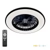 Ceiling LED lamp with fan VENTELUX 48W+15W 3CCT black Kobi Windstar