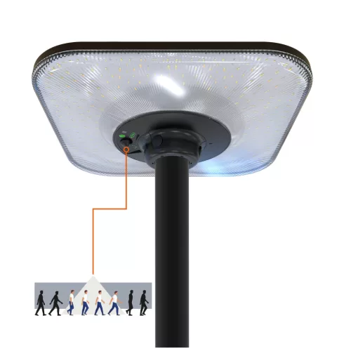 Park light Solar LED SOLSUMI SQUARE 25W 3CCT IP54 Kobi Premium