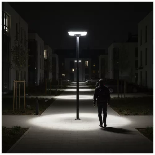 Park light Solar LED SOLSUMI SQUARE 25W 3CCT IP54 Kobi Premium