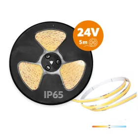   LED stripe TRAMO 320 COB 5m 4000K 24V IP65 10W/m Kobi Premium