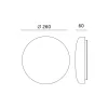 Ceiling lamp LED SOFI 12W 4000K IP20 Kobi