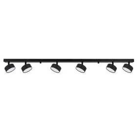 Ceiling spot lamp LUNVIGO 6xGX53 black Kobi