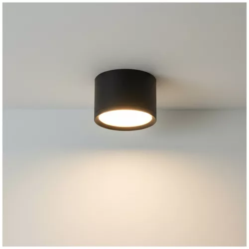 Downlight OH12 S 1xGX53 black Kobi