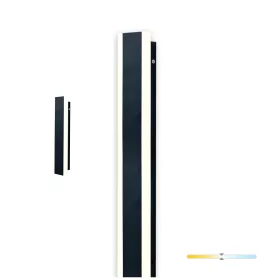 Garden wall lamp LED MIRANA S 8W 30cm 4000K IP44 black Kobi
