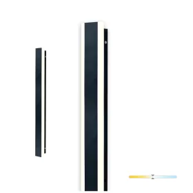 Garden wall lamp LED MIRANA S 12W 60cm 4000K IP44 black Kobi