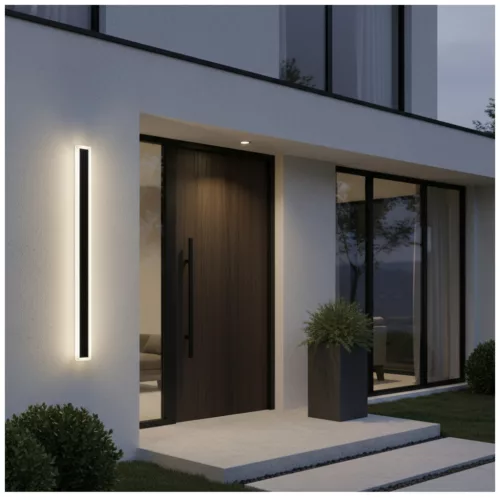 Garden wall lamp LED MIRANA S 25W 120cm 4000K IP44 black Kobi
