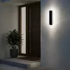 Garden wall lamp LED MIRANA 8W 30cm 4000K IP44 black Kobi
