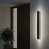 Garden wall lamp LED MIRANA 12W 60cm 4000K IP44 black Kobi
