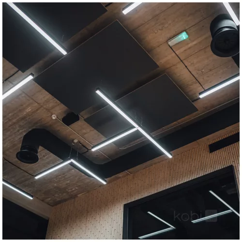 Linear fixture LED KOLINE K2 20-30-40W 3CCT black Kobi Pro
