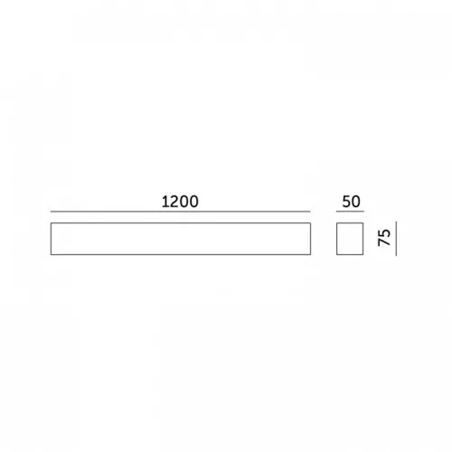 Linear fixture LED KOLINE K2 20-30-40W 3CCT white Kobi Pro