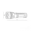 Flashlight LED X-MPR 10 6000K LED2B