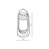 Lantern LED MPR 2CCT LED2B