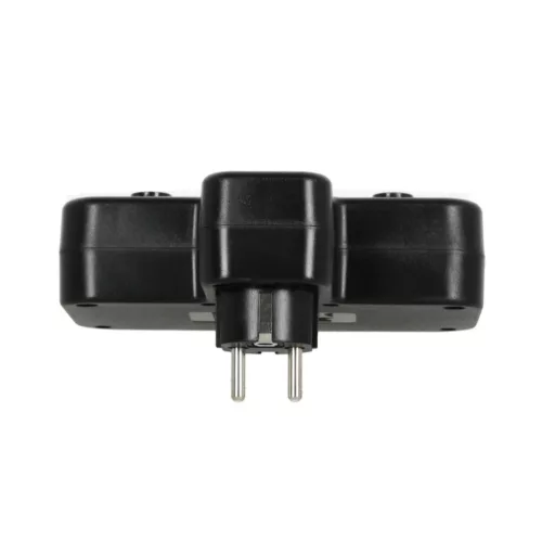 Splitter LINEA PRO FL3 2 sockets+2USB/1USB-C 4000K black Kobi