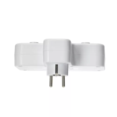 Splitter LINEA PRO FL3 2 sockets+2USB/1USB-C 4000K white Kobi