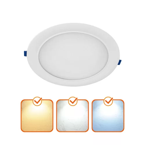 Downlight LED SIGARO CIRCLE PT 18W 3CCT Kobi Premium