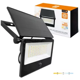 Solar floodlight LED NCS G2 30W 3CCT IP54 Kobi