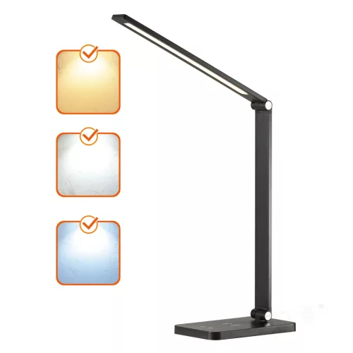 Desk lamp NOBLITE Q 7W CCT black LED2B