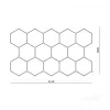 Ceiling lamp LED HEXLINE 300x516cm 4000K Kobi