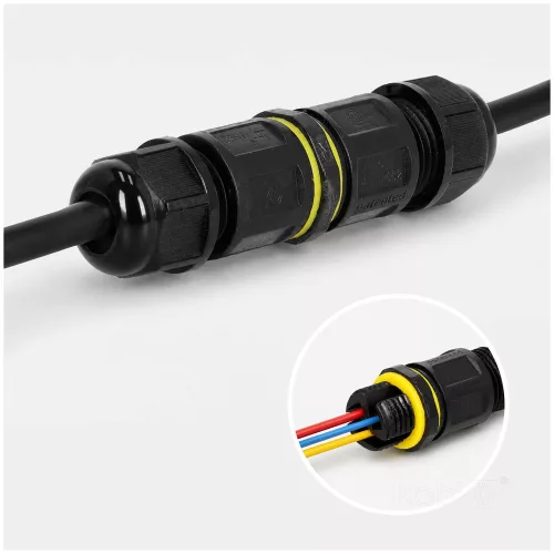 Waterproof connector HERMELINK 3x0,5-1,5mm² 5-9mm IP68 Kobi