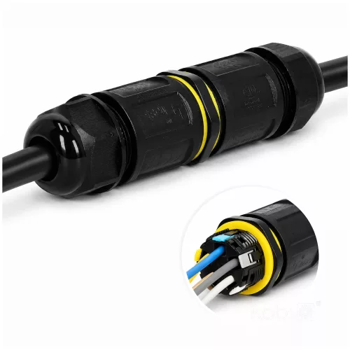 Waterproof connector HERMELINK 5x0,5-2,5mm² 10-14mm IP68 Kobi