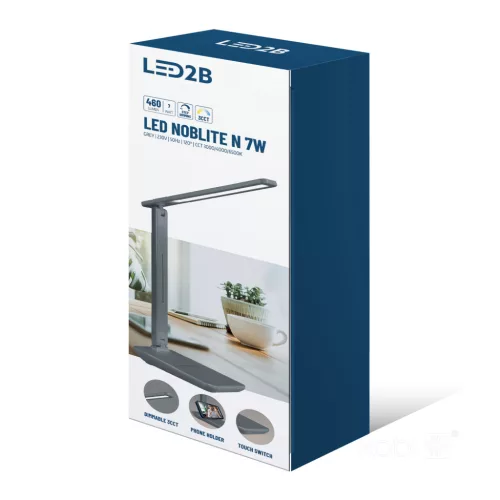 Desk lamp LED NOBLITE N 7W 3CCT grey LED2B