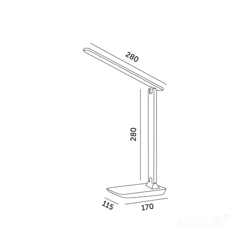 Desk lamp LED NOBLITE N 7W pink LED2B